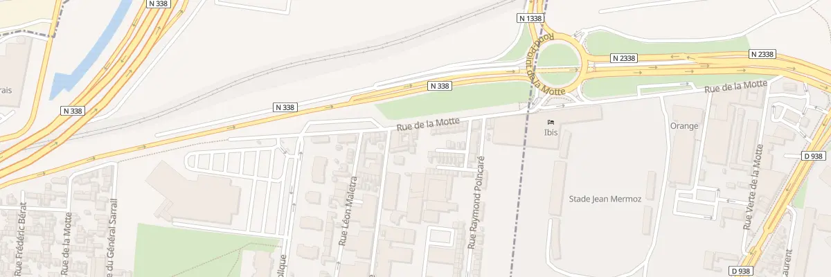 Plan du 98 Rue de la Motte au Petit-Quevilly