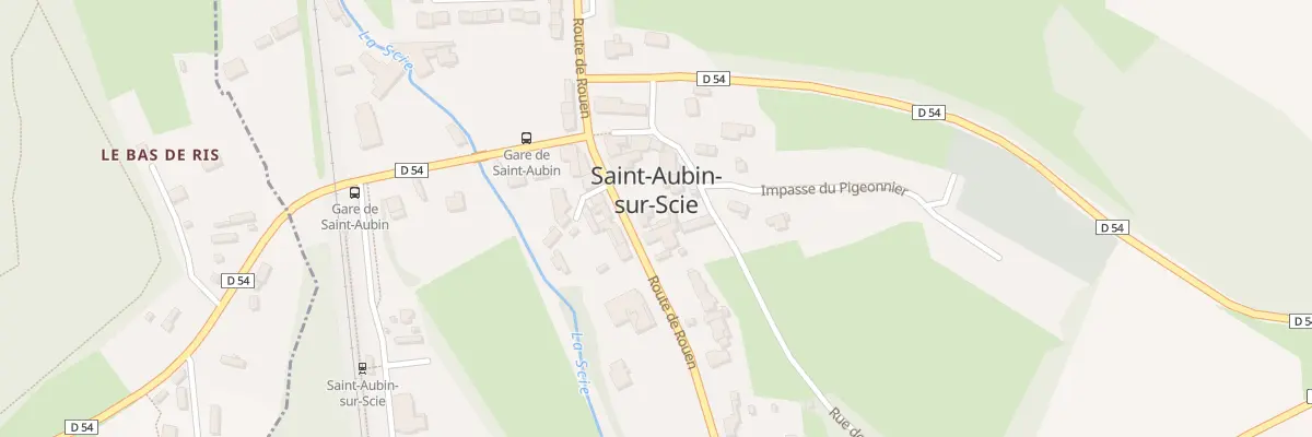 Plan du 768 Rte de Rouen à Saint-Aubin-sur-Scie