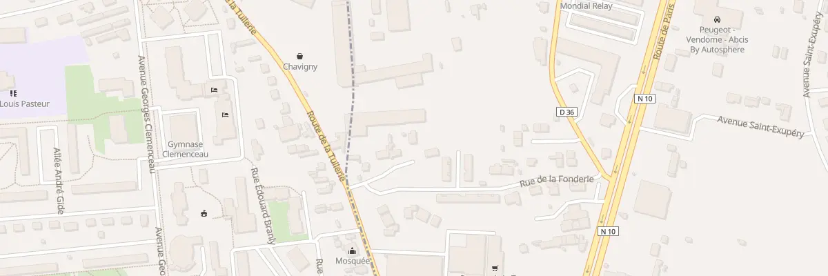Plan du 37 Rte de la Tuilerie à Saint-Ouen