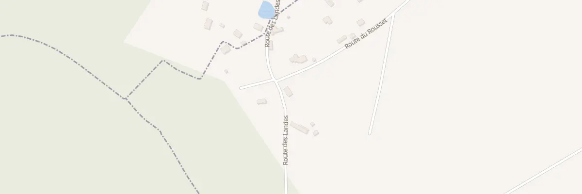 Plan du 2960 Rte des Landes à Canappeville