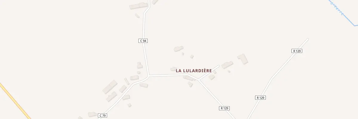 Plan du 6B La Lulardiere à Vald’Yerre