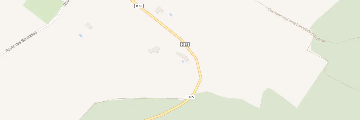 Plan du 5097F Les Fosses à Lacapelle-Cabanac