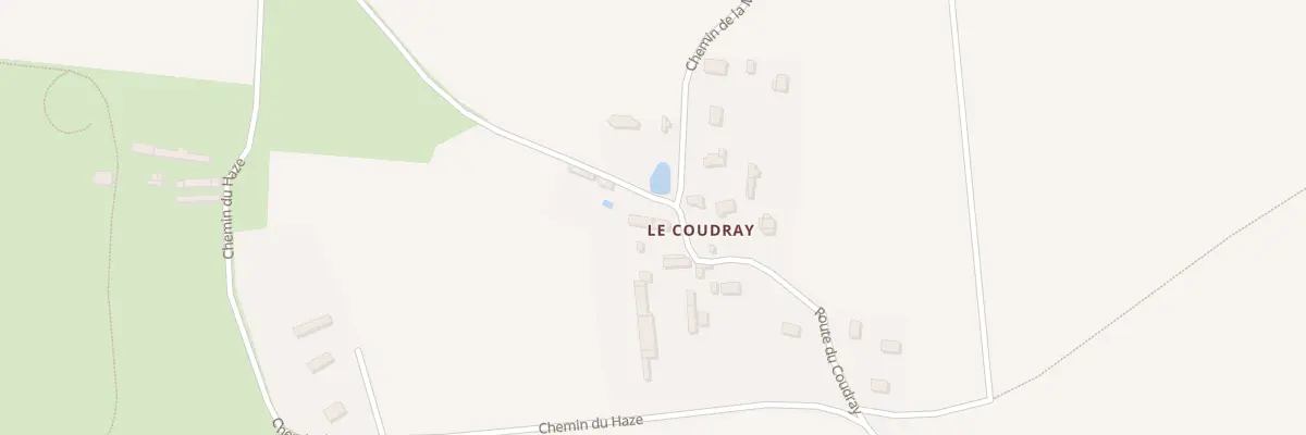 Plan du 7 Rte du Coudray à Quatremare