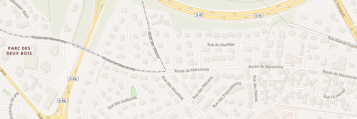 Plan du 2 All du Houssel à Mont-Saint-Aignan