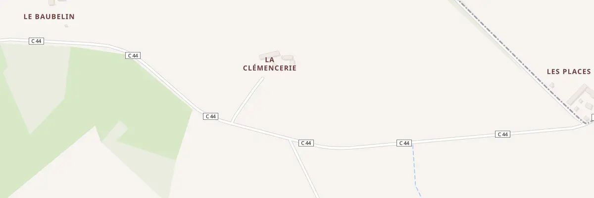 Plan du 200 La Clemencerie à Saint-Jean-Saint-Germain