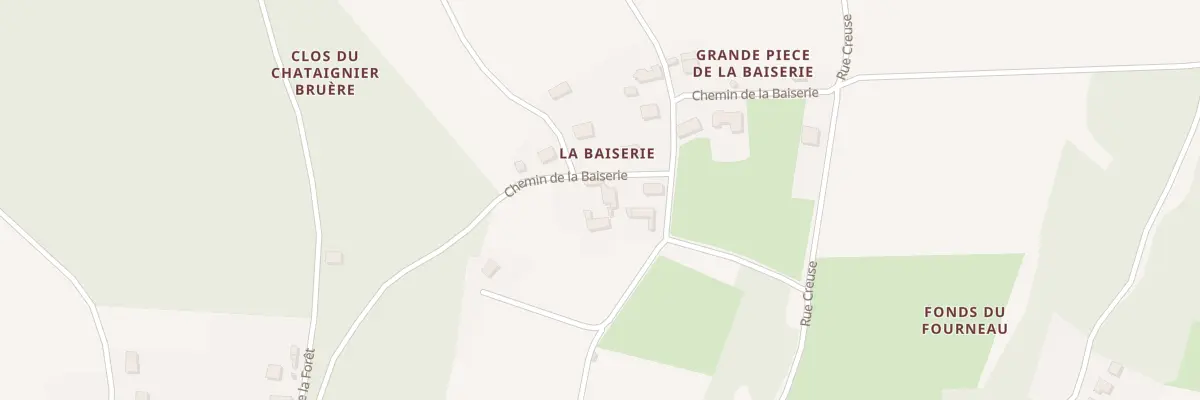 Plan du 45 La Baiserie à Chenonceaux