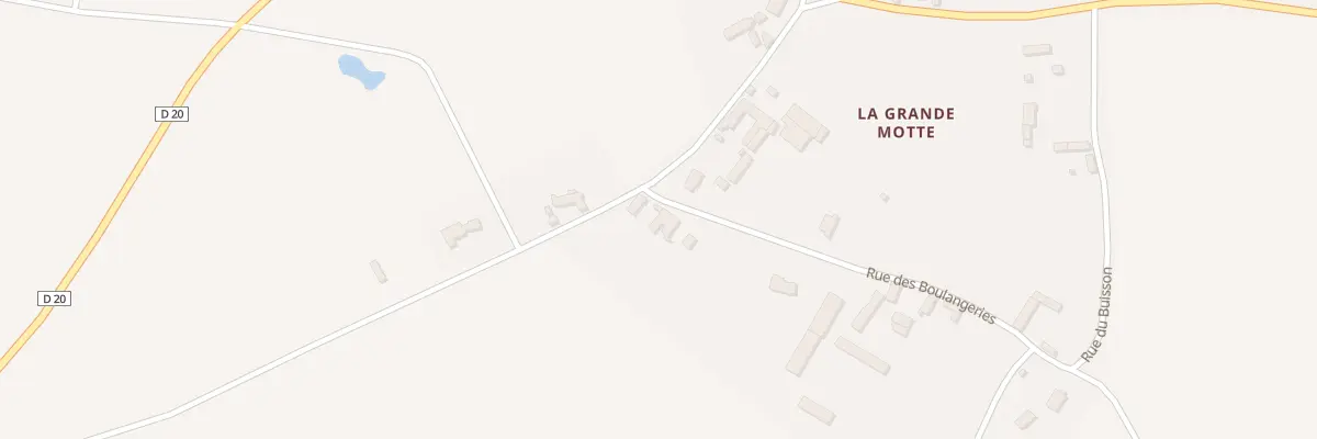 Plan du 1 Rue des Boulangeries au Mesnil-Thomas