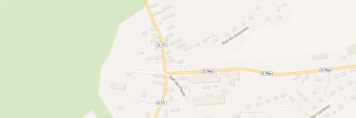 Plan du 2 Rue du Quesneau à La Haye-Malherbe