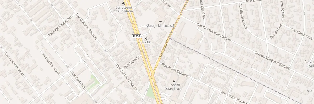 Plan du 58 Rue Gambetta au Petit-Quevilly