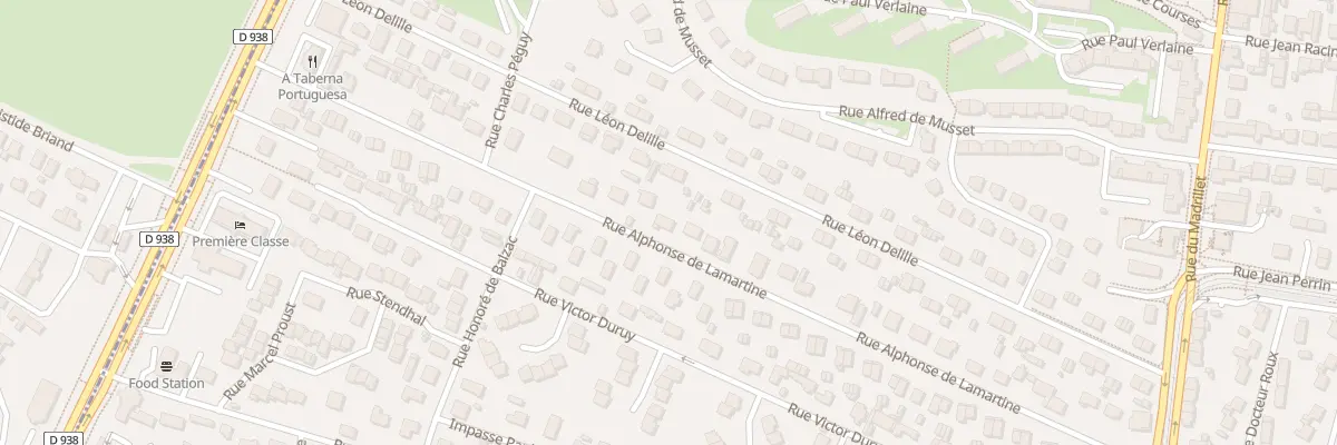 Plan du 38 Rue Lamartine à Saint-Étienne-du-Rouvray