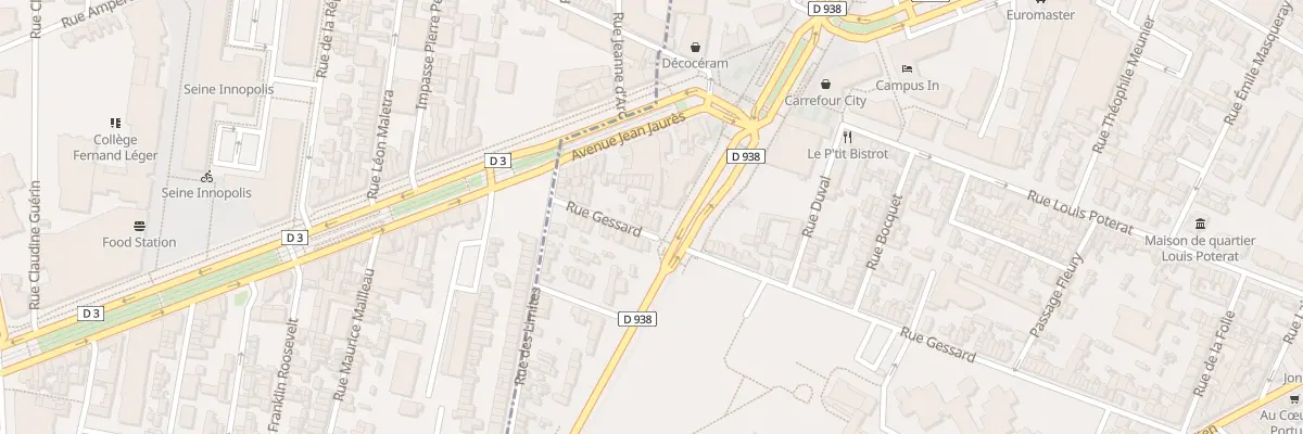 Plan du 120 Rue de Gessard à Rouen