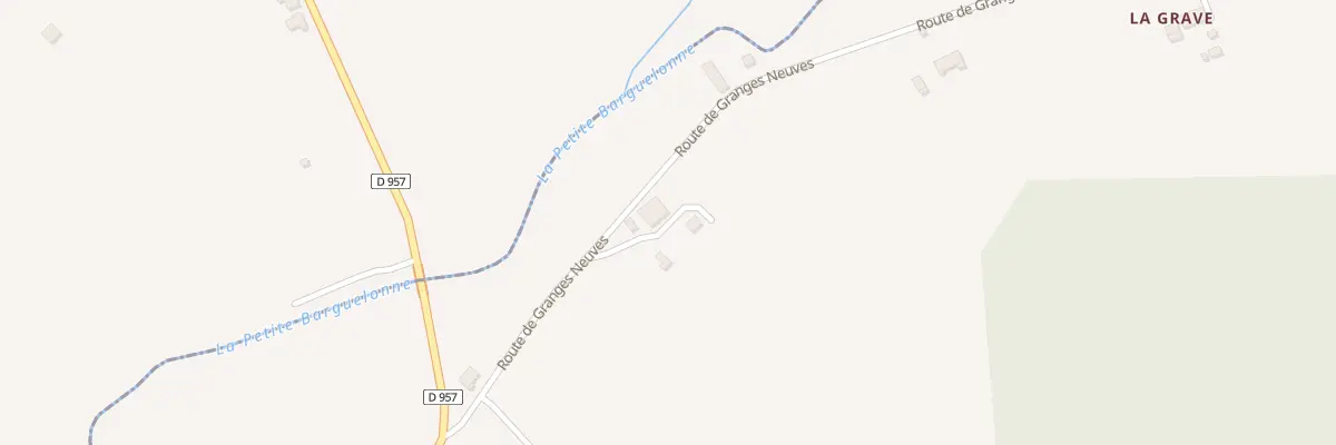 Plan du 5043 La Grave à Montbarla