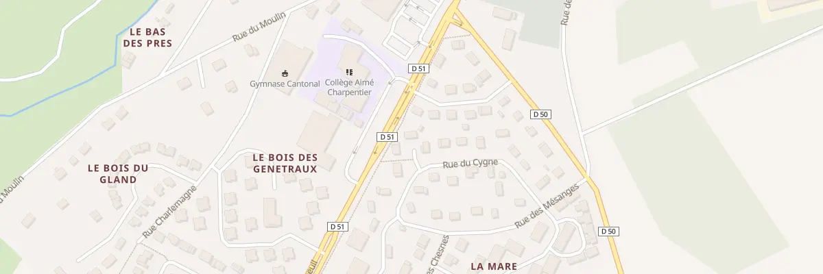 Plan du 164 Rue du Cygne - Mesnils sur I à Mesnils-sur-Iton