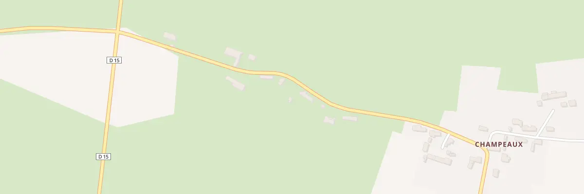 Plan du 27 Les Champeaux à Combres
