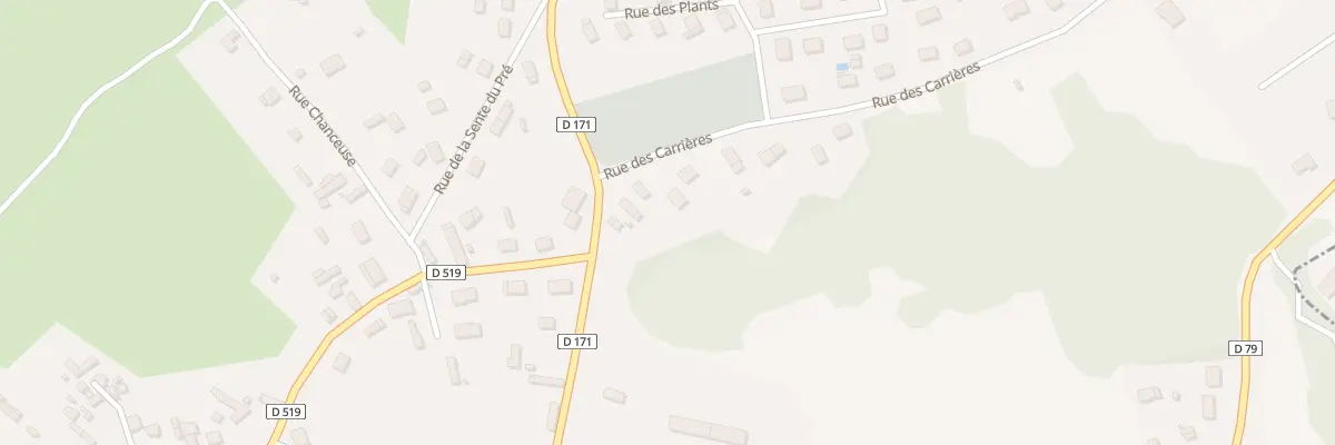 Plan du 35 Rue de la Poste à La Haye-Malherbe