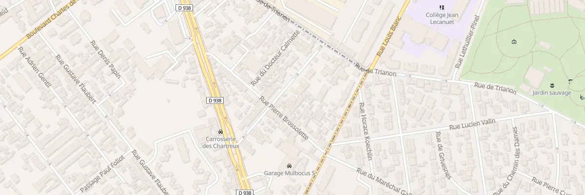 Plan du 25 Rue Gilles Bouvier au Petit-Quevilly