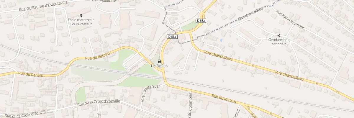 Plan du 149 Rue Chasselievre à Rouen