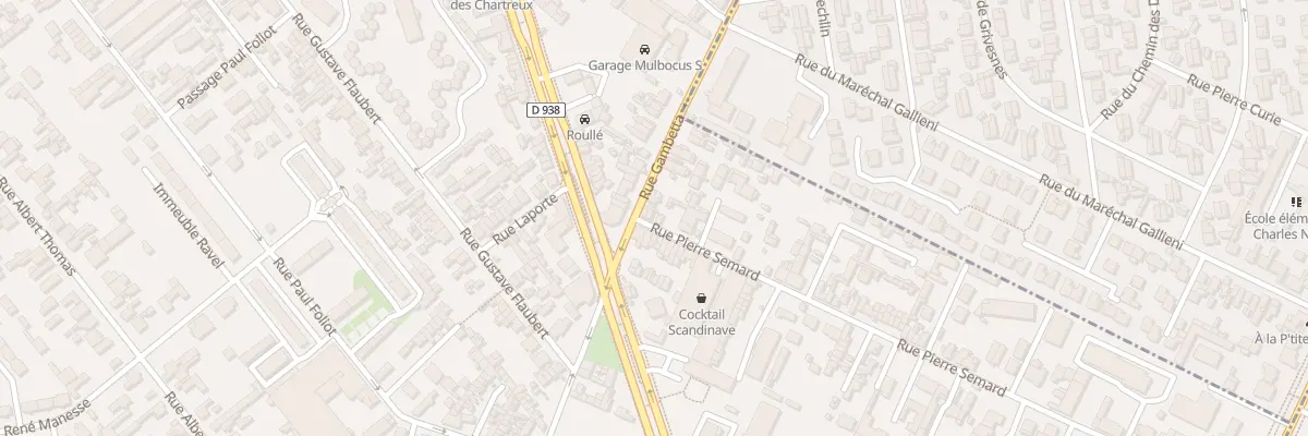 Plan du 23 Rue Gambetta au Petit-Quevilly