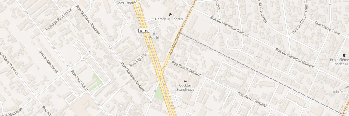 Plan du 21 Rue Gambetta au Petit-Quevilly