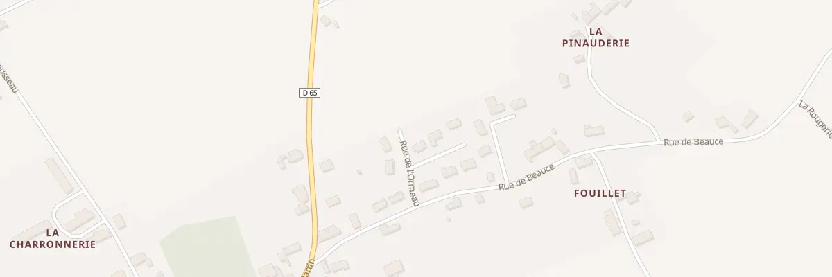 Plan du 8 Rue de l’Ormeau à Lancé
