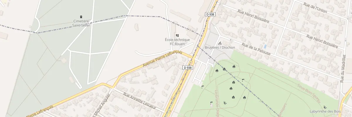 Plan du 5 Rue Pierre Lefrançois au Grand-Quevilly