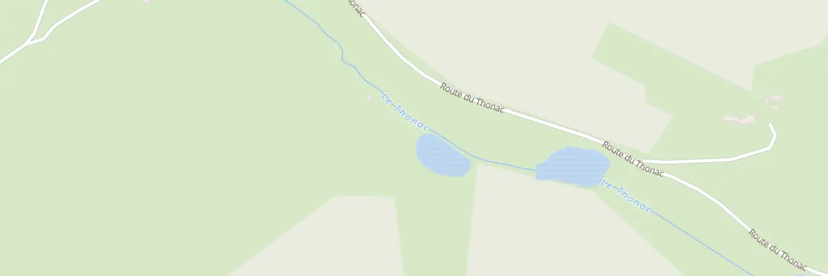 Plan du 824 Rte du Thonac à Bars