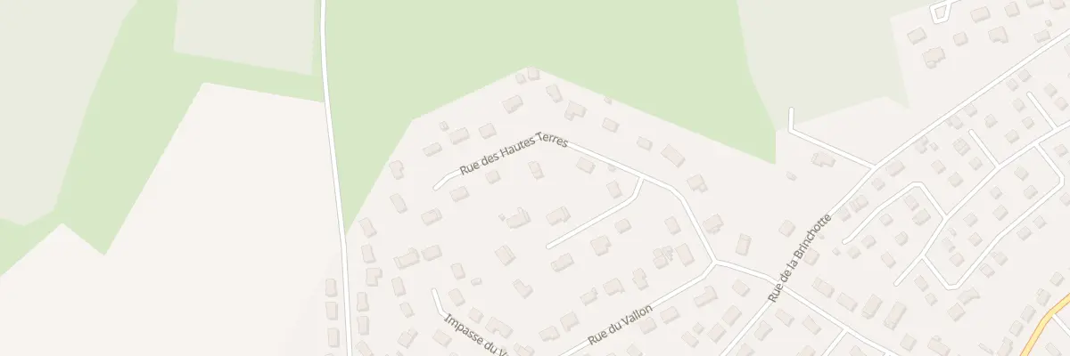 Plan du 13 Rue des Hautes Terres à Houppeville