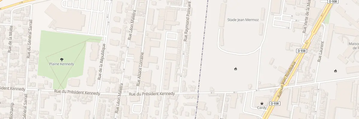 Plan du 11 Rue Raymond Poincare au Petit-Quevilly