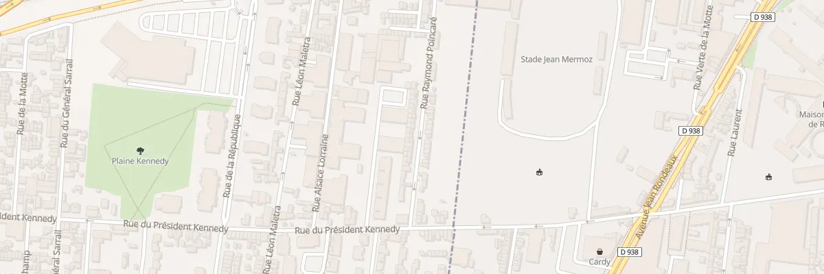 Plan du 14 Rue Raymond Poincare au Petit-Quevilly