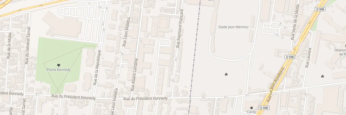 Plan du 15 Rue Raymond Poincare au Petit-Quevilly