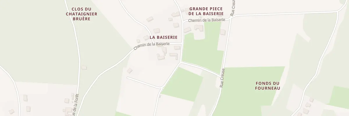 Plan du 5046 La Baiserie à Chenonceaux