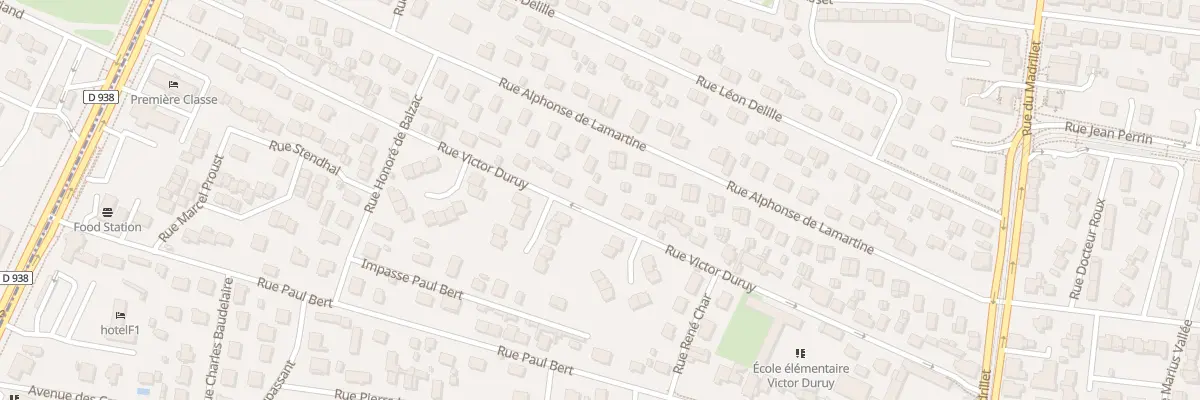 Plan du 28 Rue Victor Duruy à Saint-Étienne-du-Rouvray