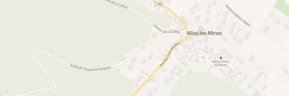 Plan du 64 Rte de l’Ancienne Fontaine à Allas-les-Mines
