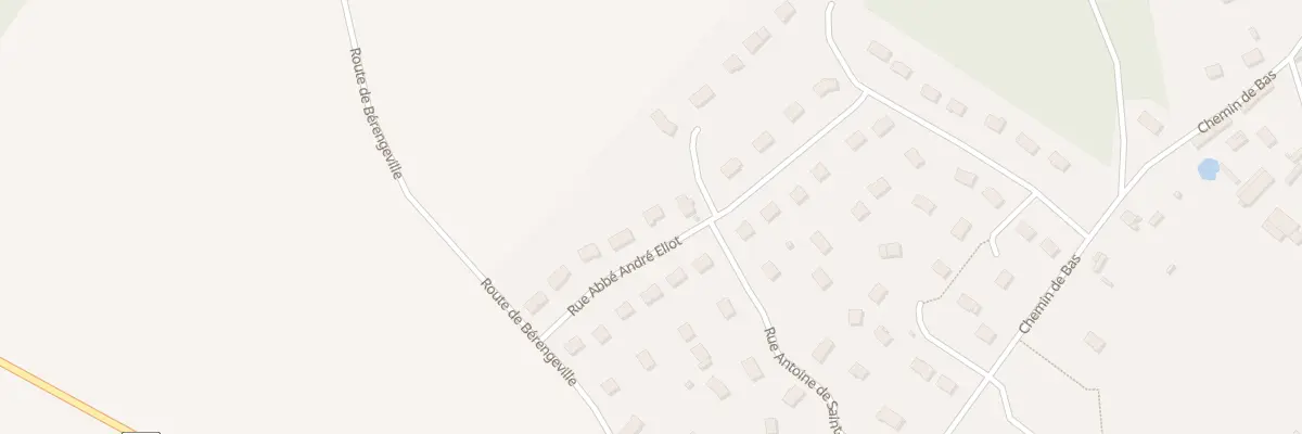Plan du 20 Rue Abbe Andre Eliot à Sacquenville