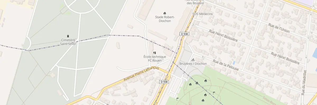 Plan du 4 Rue Pierre Lefrançois au Grand-Quevilly