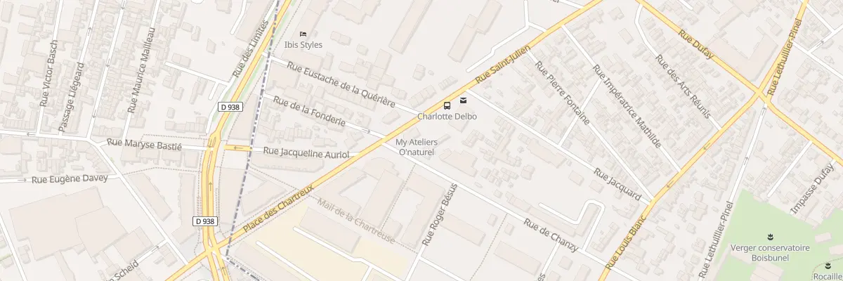 Plan du 259 Rue Saint-Julien à Rouen