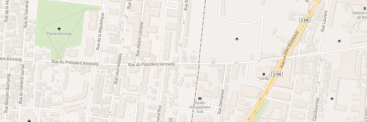 Plan du 229 Rue du President Kennedy au Petit-Quevilly