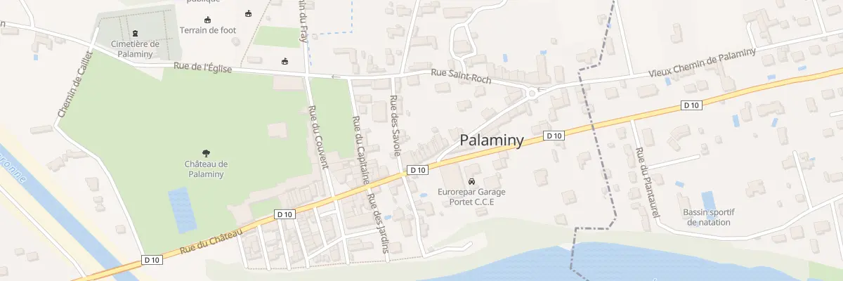 Plan du 15 Rue de la Forge à Palaminy