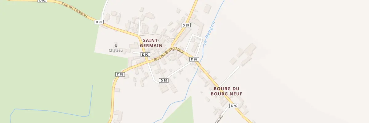 Plan du 10 Rue du Bourg Neuf à Saint-Jean-Saint-Germain