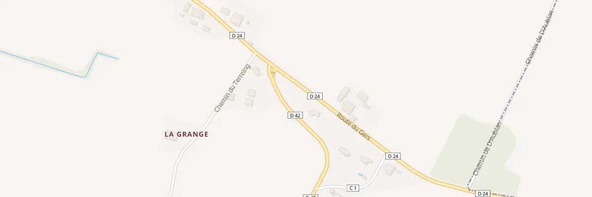 Plan du 9003 La Grange à Vignaux
