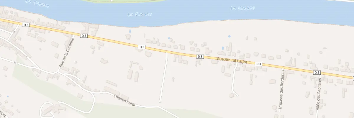 Plan du 44 Rue Amiral Barjot au Blanc