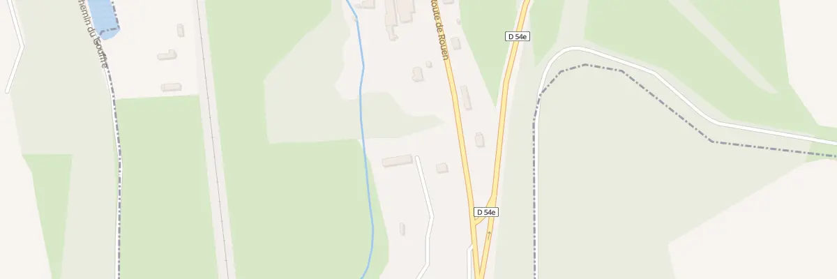 Plan du 901 Che de la Recluse à Saint-Aubin-sur-Scie