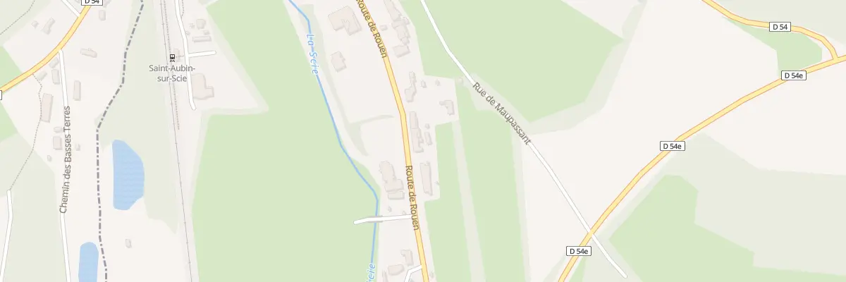 Plan du 557 Rte de Rouen à Saint-Aubin-sur-Scie