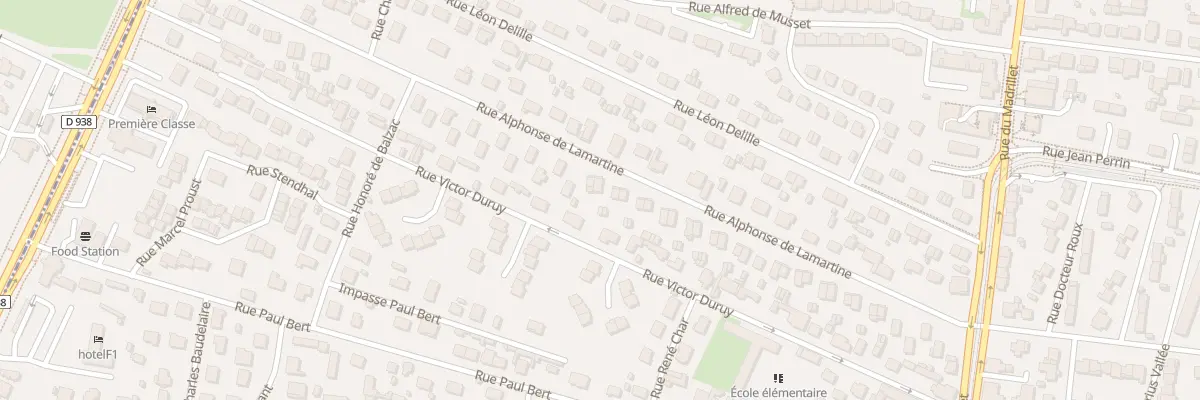 Plan du 55 Rue Lamartine à Saint-Étienne-du-Rouvray