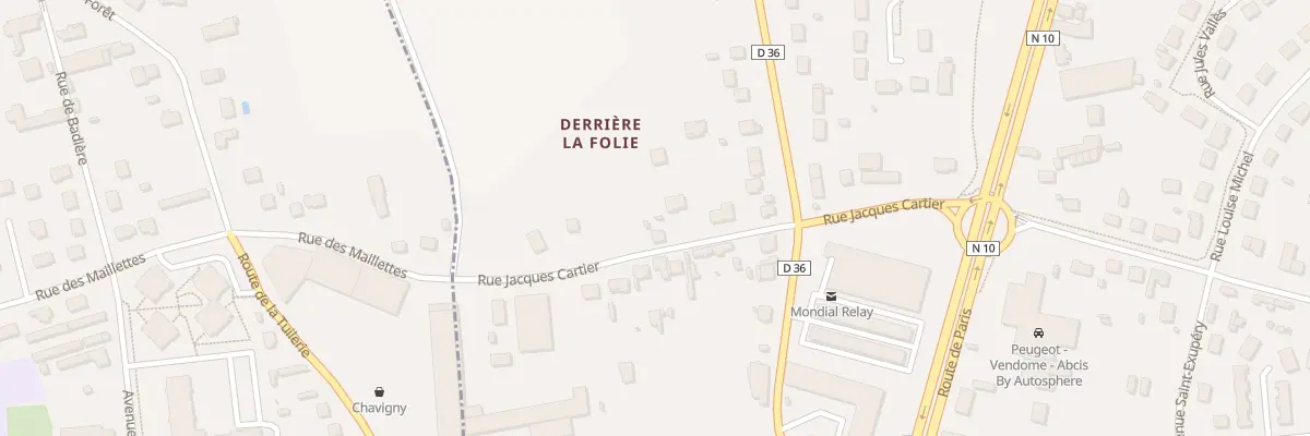 Plan du 8 Rue Jacques Cartier à Saint-Ouen