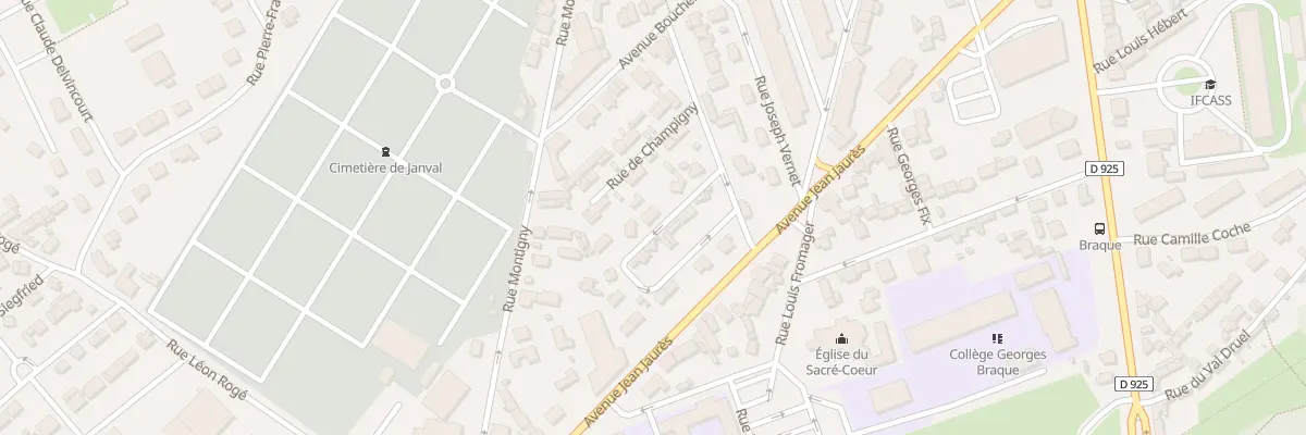 Plan du 6 Rue de Buzenval à Dieppe