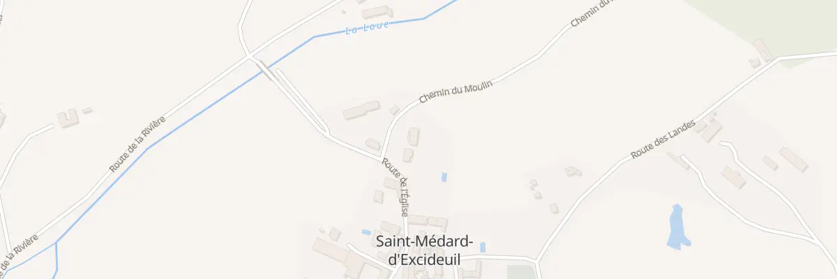 Plan du 42 Che du Moulin à Saint-Médard-d’Excideuil