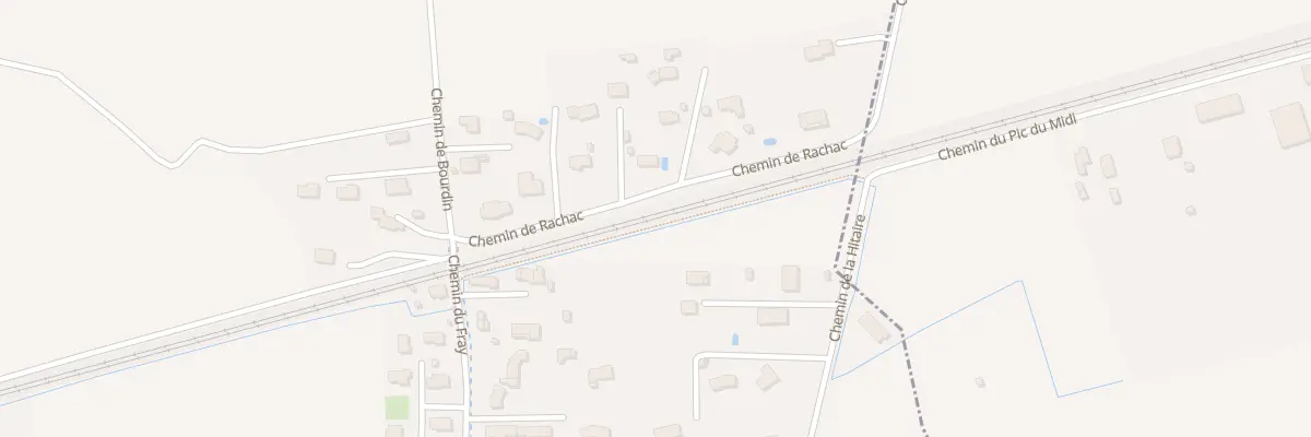 Plan du 1 Av de Martres à Palaminy