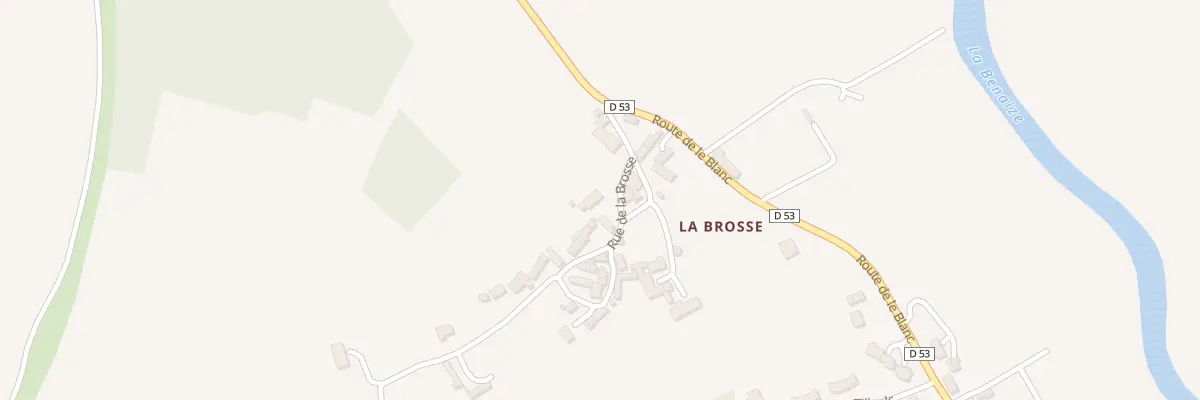 Plan du 4 Rue de la Brosse à Saint-Hilaire-sur-Benaize