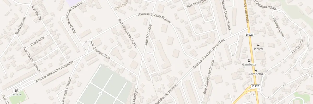 Plan du 51B Rue Montigny à Dieppe